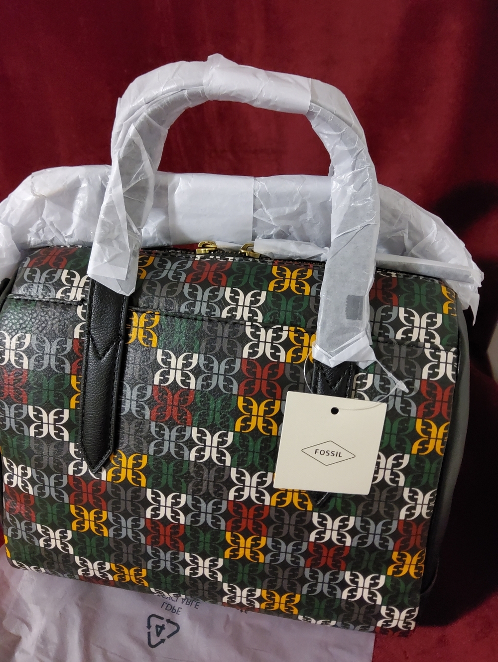 Fossil Sydney Satchel/Crossbody Multi